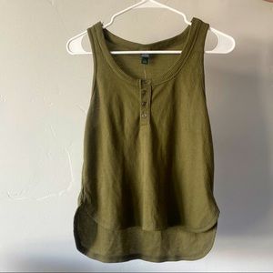 Green Tank Top